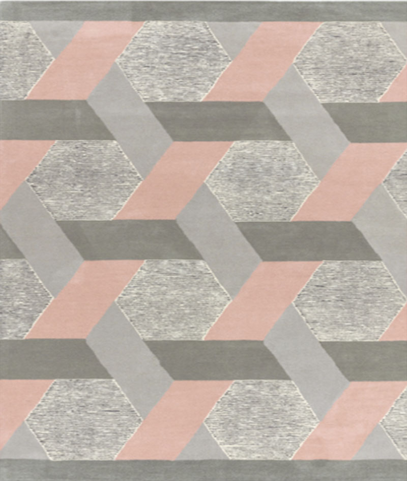Alfombra Nedmac Rosa